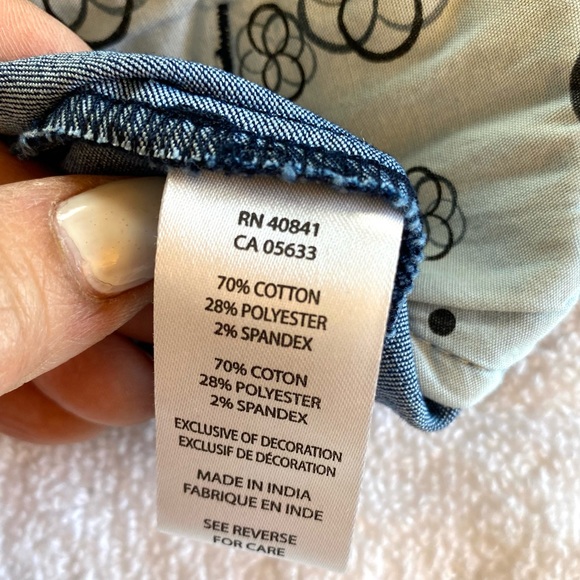 Aventura blue Zip-up Denim Jacket - Picture 10 of 16